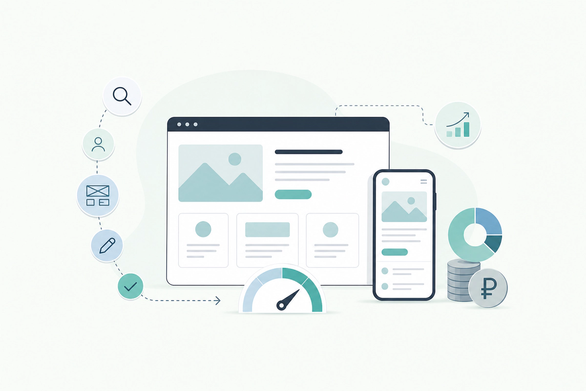 Разработка дизайна сайта: цена, этапы, заказать UI/UX дизайн