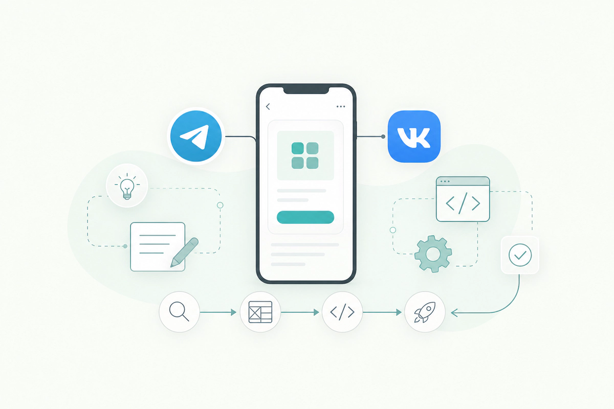 Разработка мини-приложений для Telegram и VK: как создать и заказать