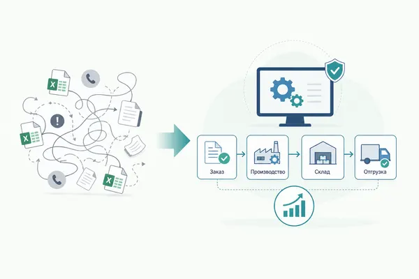 Как производственная команда окупила внедрение CRM за счет контроля над заказами и сроками